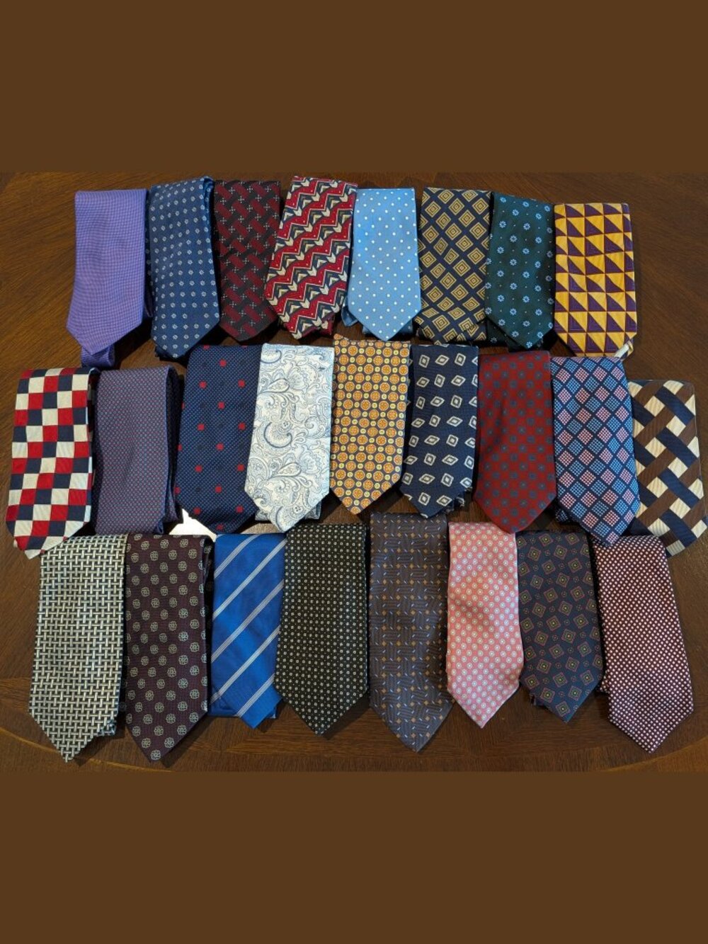 Handmade in England Ties Drake's Gieves & Hawkes Ralph Lauren Purple Label RLPL